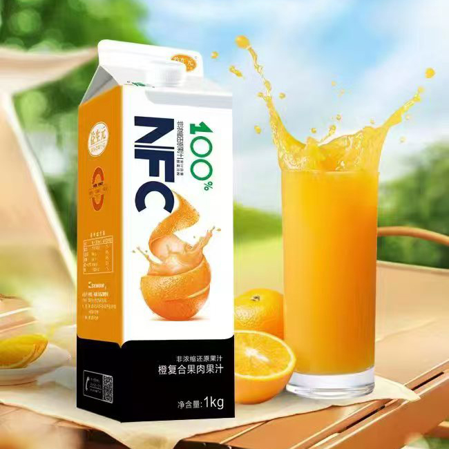 橙複合果肉果汁